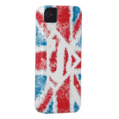 Textured S-Shield Over Flag Case-Mate iPhone Case (Back/Right)