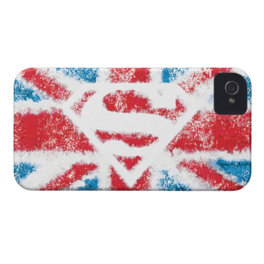 Textured S-Shield Over Flag Case-Mate iPhone Case (Back Horizontal)