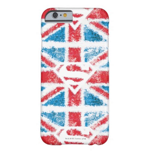 Textured S_Shield Over Flag Barely There iPhone 6 Case