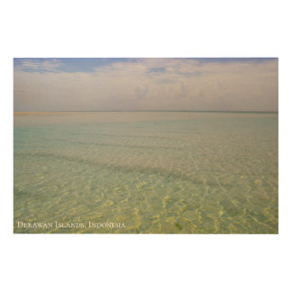 Textured Sandy Beach Coast Landscape Travel Photo Wood Wall Art