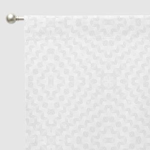 Textured solid white. blackout curtains