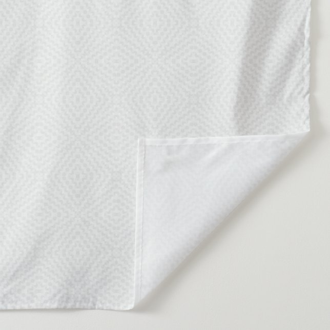 Textured solid white. tapestry (Detail)