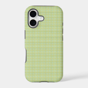 Textured Squares Limeade iPhone 17 Case
