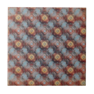 Textured Stone Abstract Modern Pattern Ceramic Tile