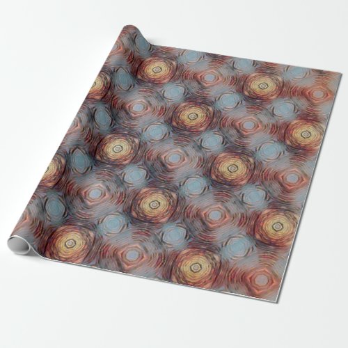 Textured Stone Abstract Modern Pattern Wrapping Paper