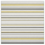 Textured striped pattern. Black, mustard, gray  Fabric