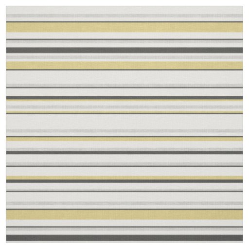 Textured striped pattern. Black, mustard, gray  Fabric