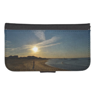 Textured Sunset by Shirley Taylor Galaxy S4 Wallet Case
