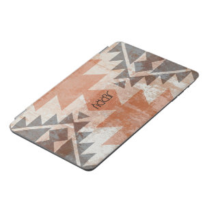 Textured Terracotta Brown Navajo  iPad Mini Cover