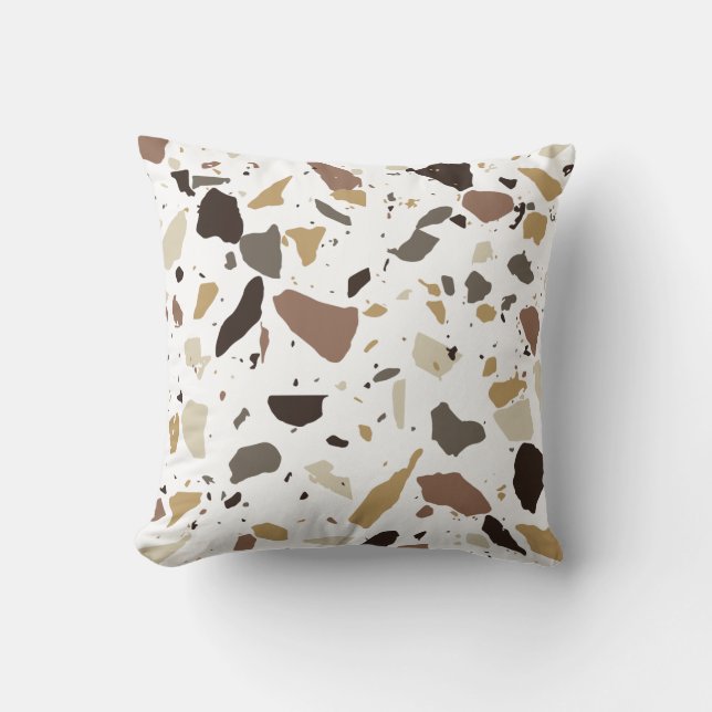 Textured throw pillow (Front)