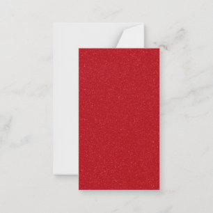Textured Tomato Red Flat Note Card – Customizable