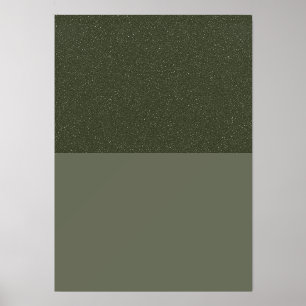 Textured Top Moss Green Poster – Customizable Holder