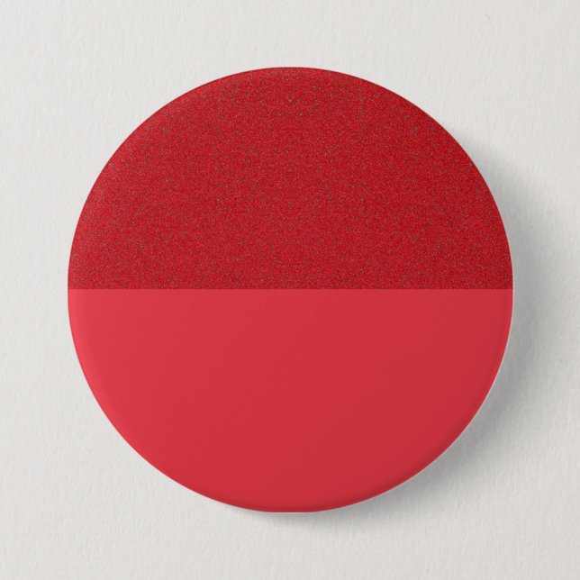 Textured Top Tomato Red Button – Customizable (Front)