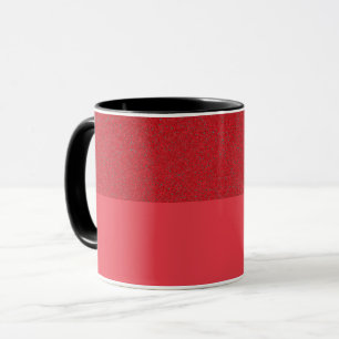 Textured Top Tomato Red Mug – Customizable Style
