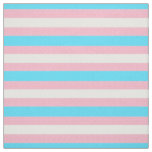 Textured Transgender Pride Flag Design Fabric
