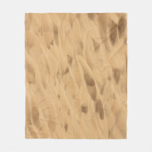 Textured yellow desert sand background. fleece blanket