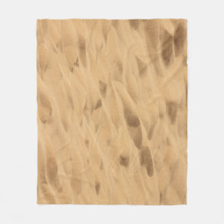 Textured yellow desert sand background. fleece blanket