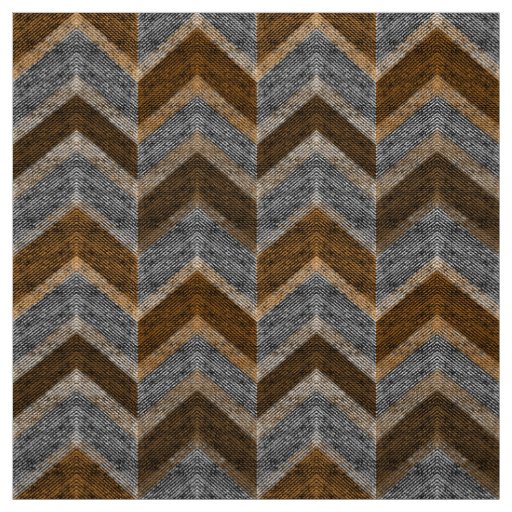 Textured, zigzag, gray and brown, lines, classic, fabric