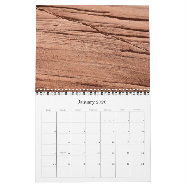 Textures in Time 2011 Calendar (Jan 2026)