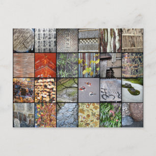 Textures of Japan Postcard