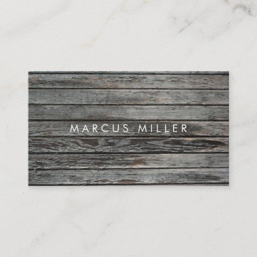 Customizable TEXTURE : WOOD | BUSINESS CARD