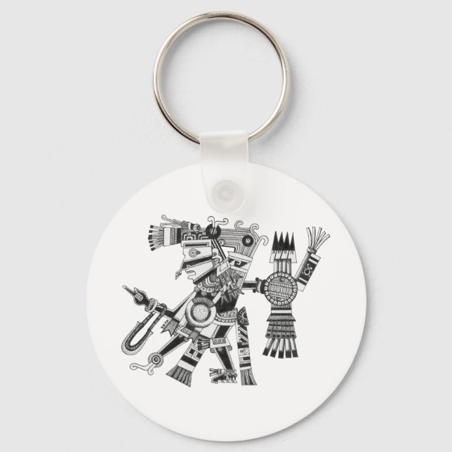 TEZCATLIPOCA KEYCHAIN (Front)