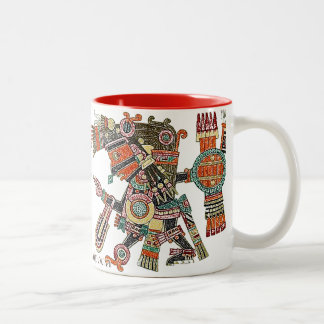 Tezcatlipoca - Smoking Mirrors Two-Tone Coffee Mug