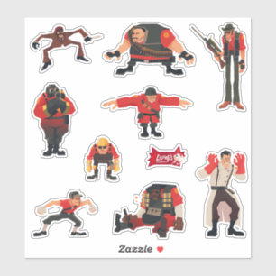 TF2 Meme mercenaries sticker set