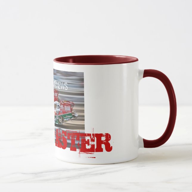 TF Funny Car News Coffee Mug (Right)
