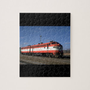 TFrisco EMD F-7A #50, with B_Trains Jigsaw Puzzle
