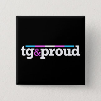 Tg&proud Black Button