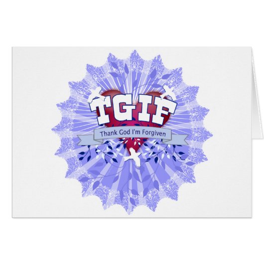 TGIF CARDS (Front Horizontal)