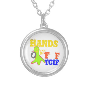 TGIF (Thank God It's Friday)  Silver Plated Necklace