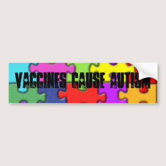 th_autism1, Vaccines Cause Autism Bumper Sticker