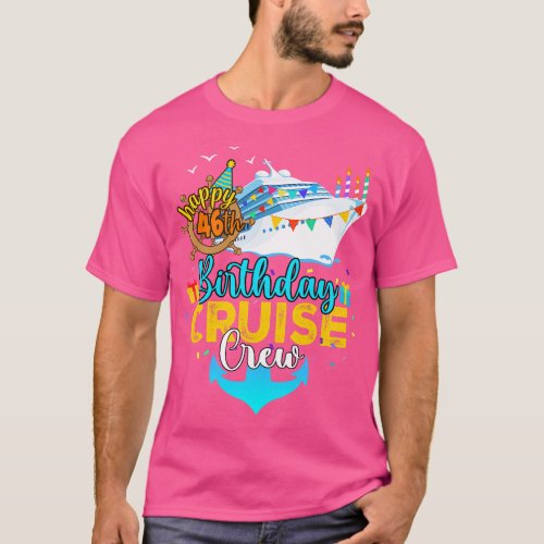 th Birthday Cruise Crew T_Shirt