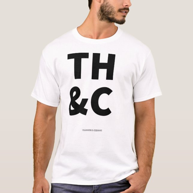 TH&C / thaddeus & crimson Band T-Shirt (Front)
