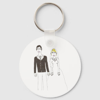 Th creepy wedding 2 keychain