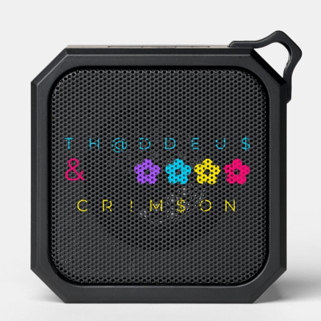 TH@DDEU$ & CRIM$ON BLUETOOTH SPEAKER (Front)