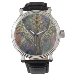Th Divine Tree Of Life celestial wings and jewels Watch