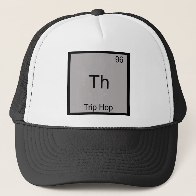 Th - Triphop Chemistry Symbol Funny Element Tee Trucker Hat (Front)