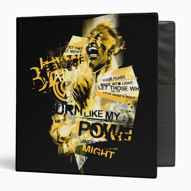 Thaal Sinestro 10 Binder (Front/Inside)