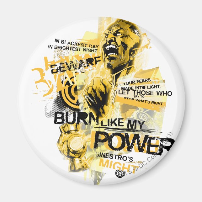 Thaal Sinestro 10 Magnet (Front)