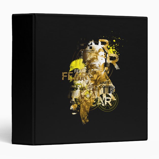 Thaal Sinestro 11 3 Ring Binder (Front/Spine)
