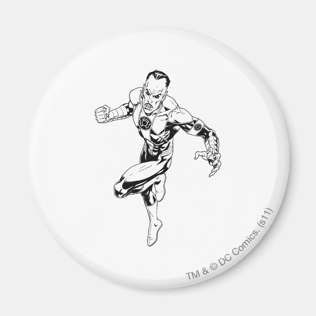 Thaal Sinestro 3 Magnet (Front)