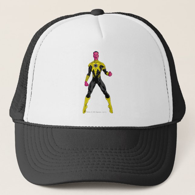 Thaal Sinestro 4 Trucker Hat (Front)