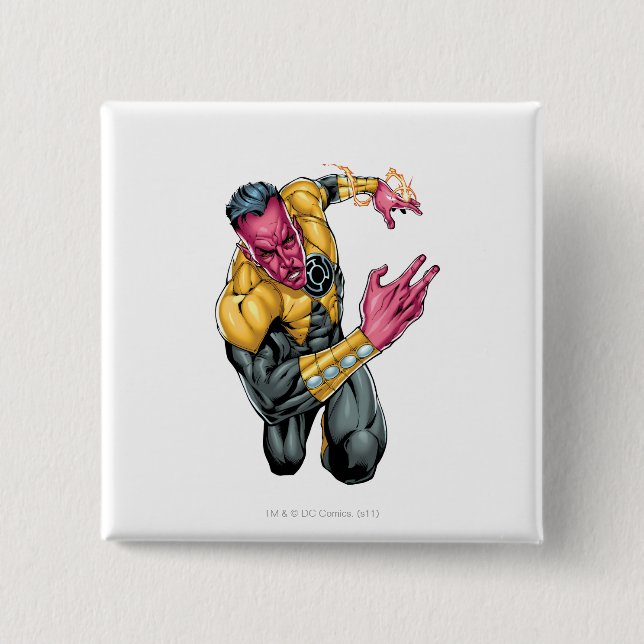 Thaal Sinestro 8 Pinback Button (Front)