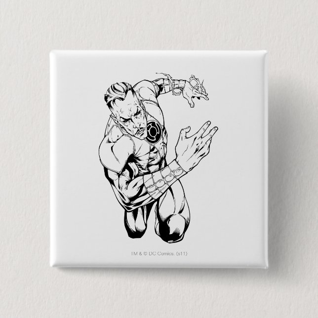 Thaal Sinestro 9 Button (Front)