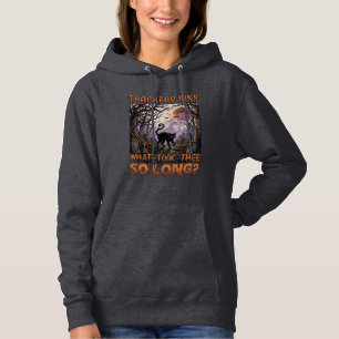 Thackery Binx Black Cat Halloween Graveyard Bats_1 Hoodie