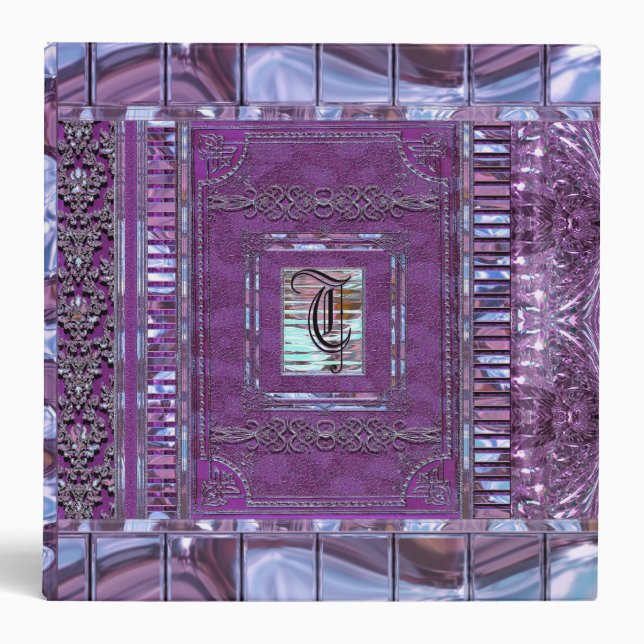 Thackery Lilac Binder (Front)