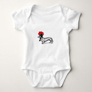 Thackle with bollard baby bodysuit